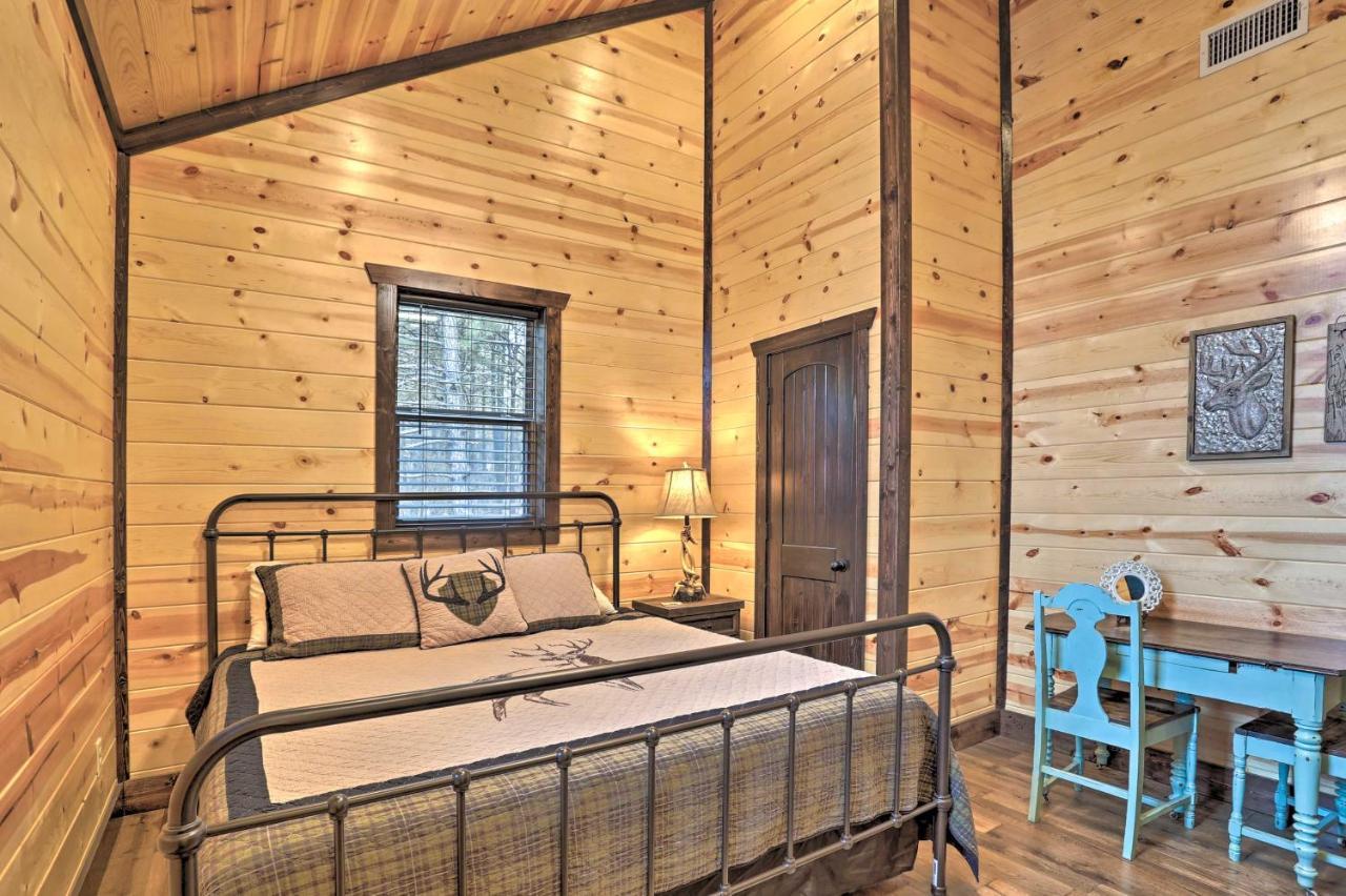 Luxe 'Great Bear Lodge' With Spa, Fire Pit, And Views! Broken Bow Exteriér fotografie